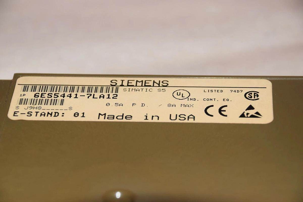 Used SIEMENS 6ES5 5441-7LA12 6ES5 54417LA12 SIMATIC S5 OUTPUT MODULE