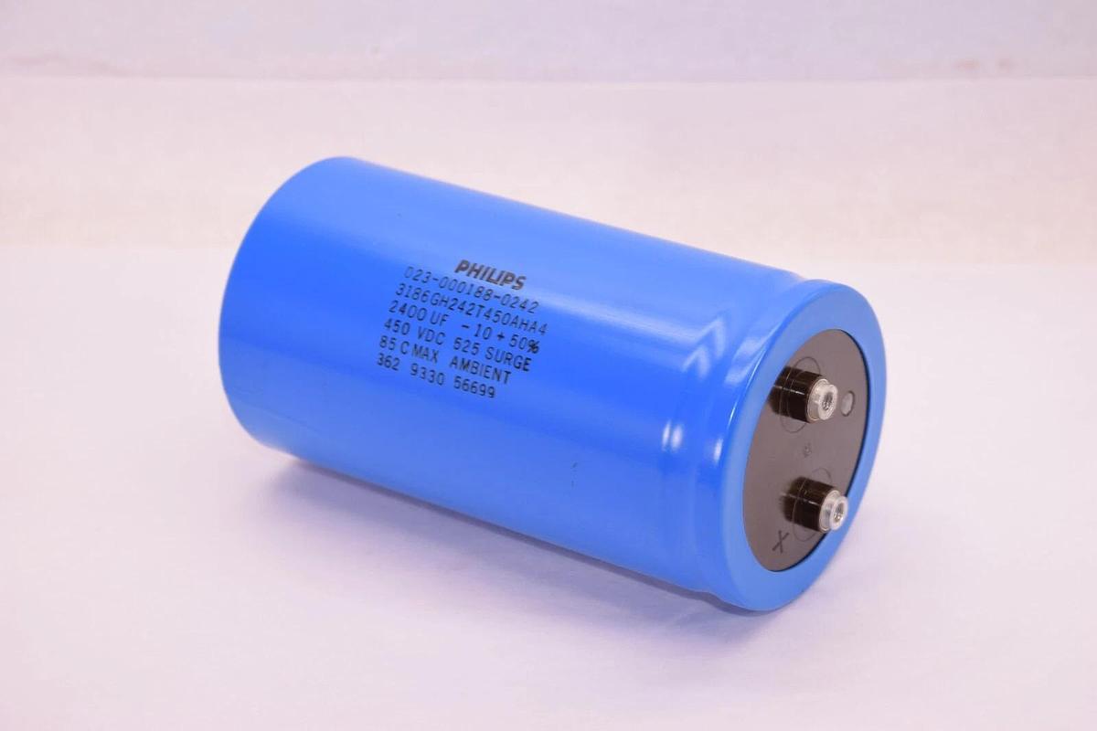 (NEW) PHILIPS 023-000188-0242 2400uF -10 +50% Capacitor