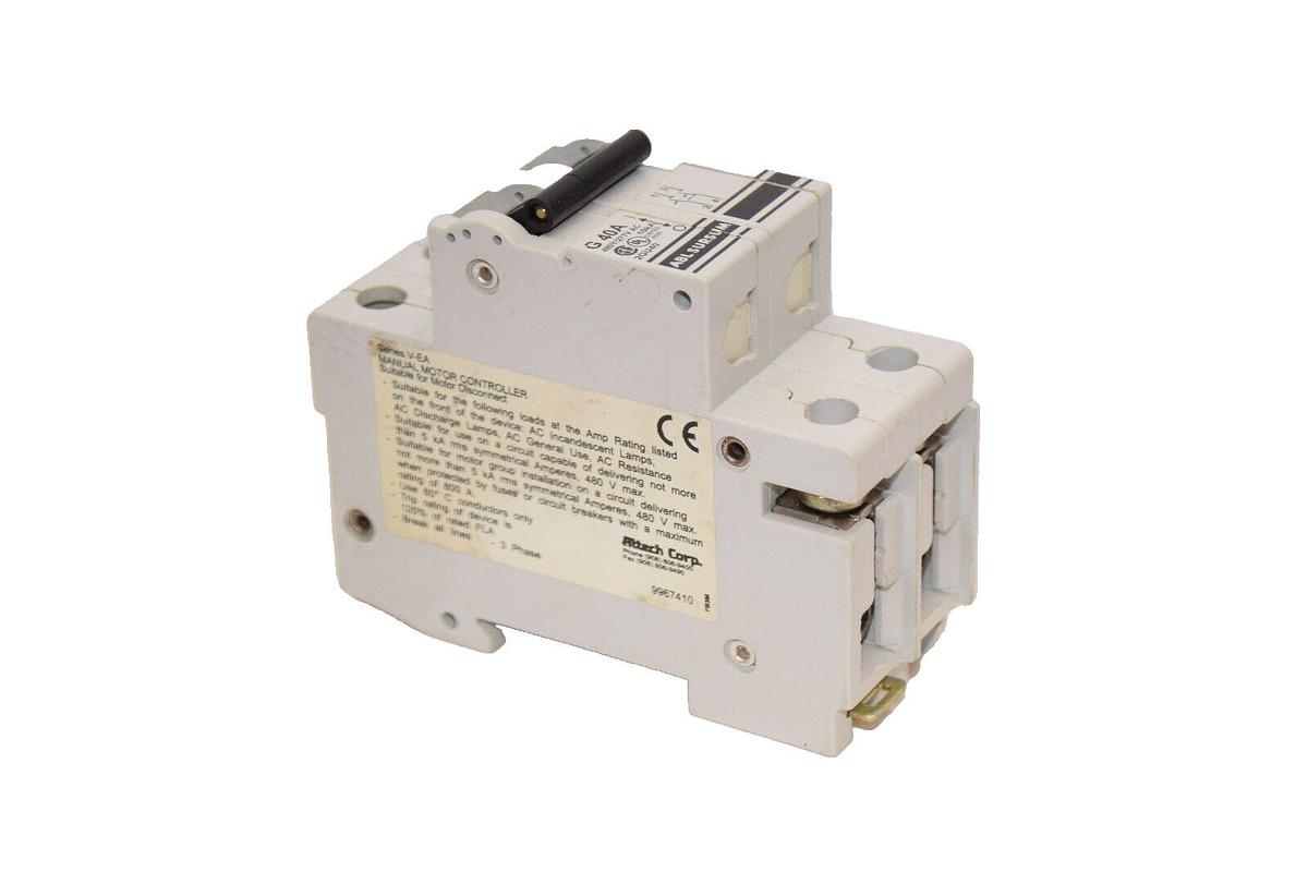 Used ABL SURSUM G 40A 40 Amp 480Y/277AC 10KA 2GU40 9967410 2 pole 2p