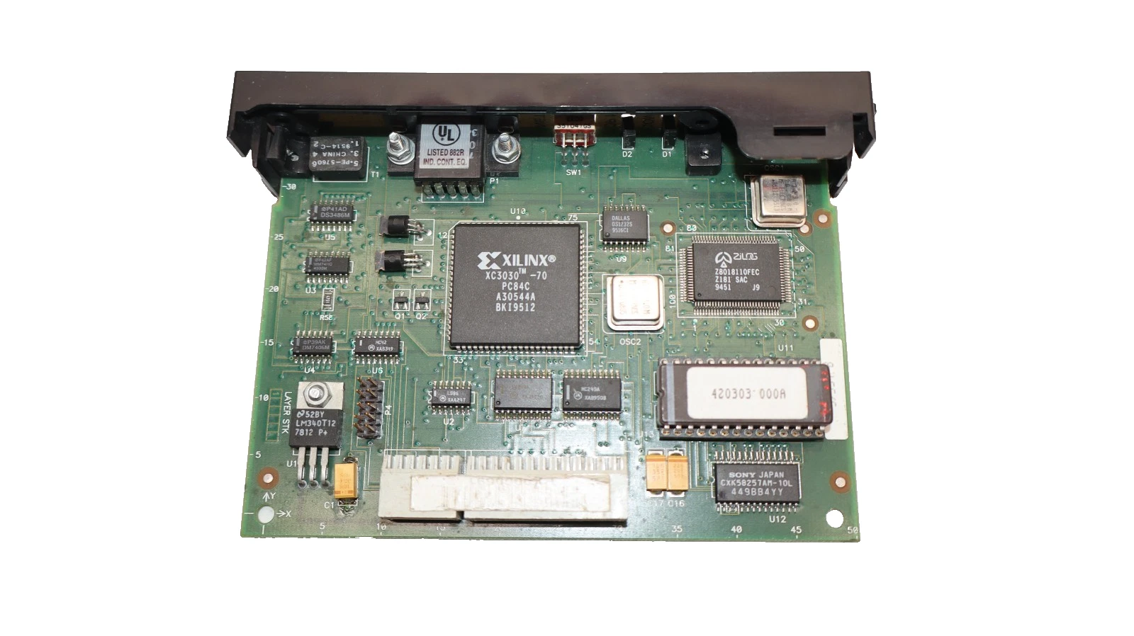 Used Reliance Electric Automax Remote 57C554 I/O Interface Circuit Board Card