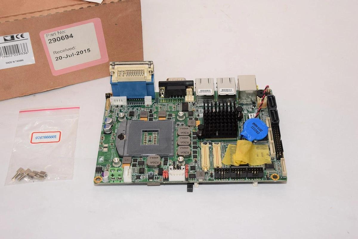 (NEW) AAEON TF-GENE-QM67-A10 , 290694 3.5" Board Socket G2.DDR3