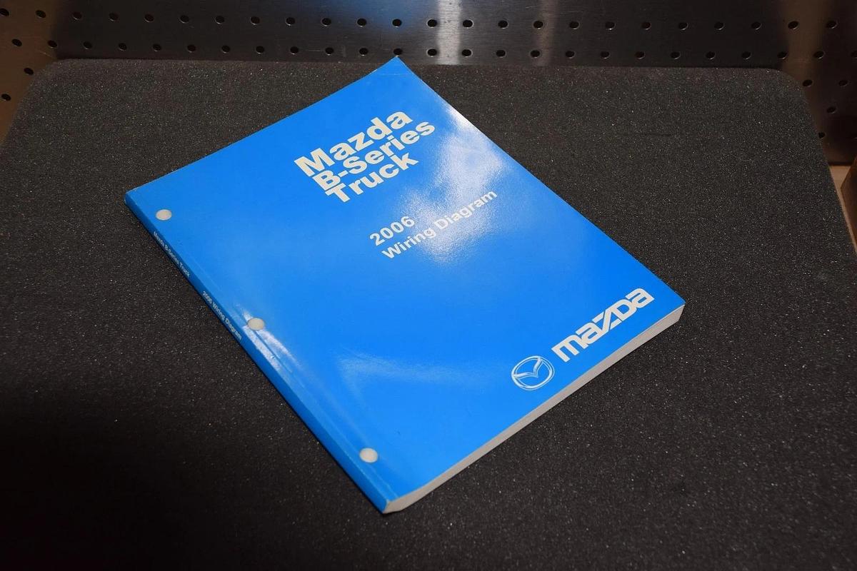 2006 Mazda B-Series Truck Factory OEM Wiring Diagram Manual