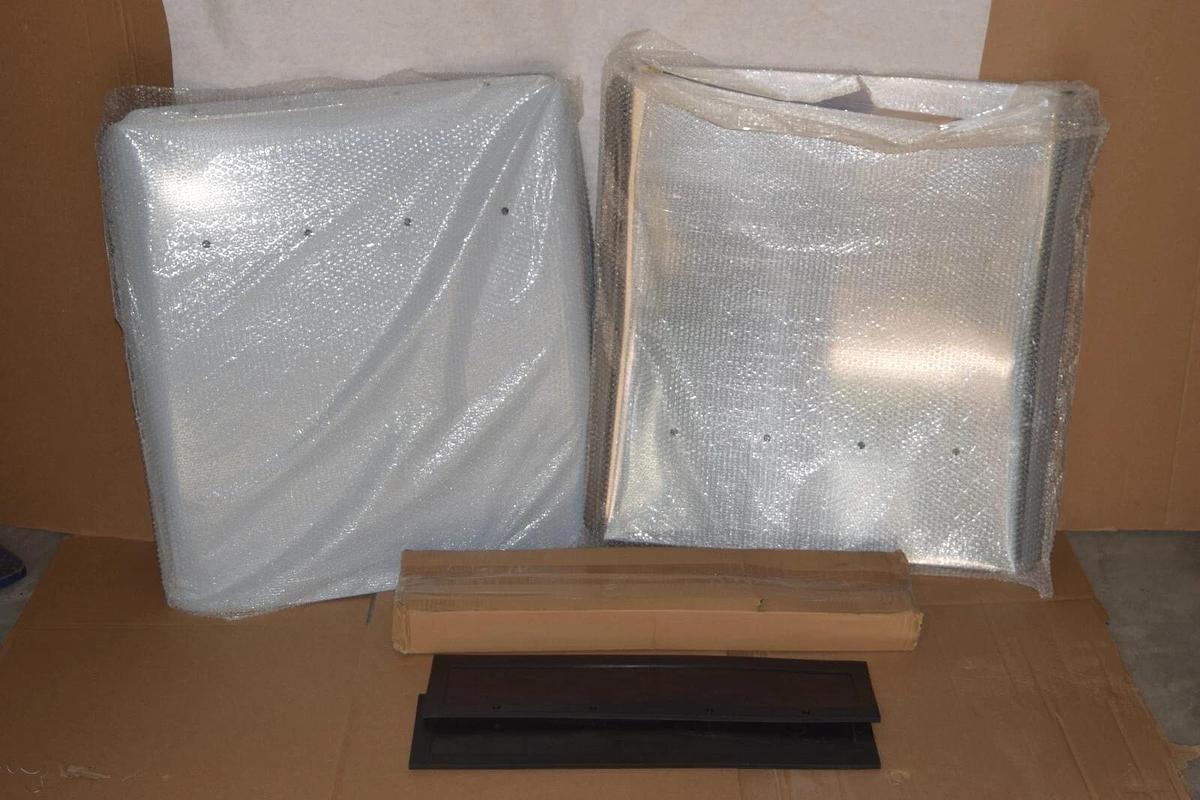 (NEW) TBOZZ TBZ-744S Stainless Steel ss Quarter Fender Set (24" x 29")