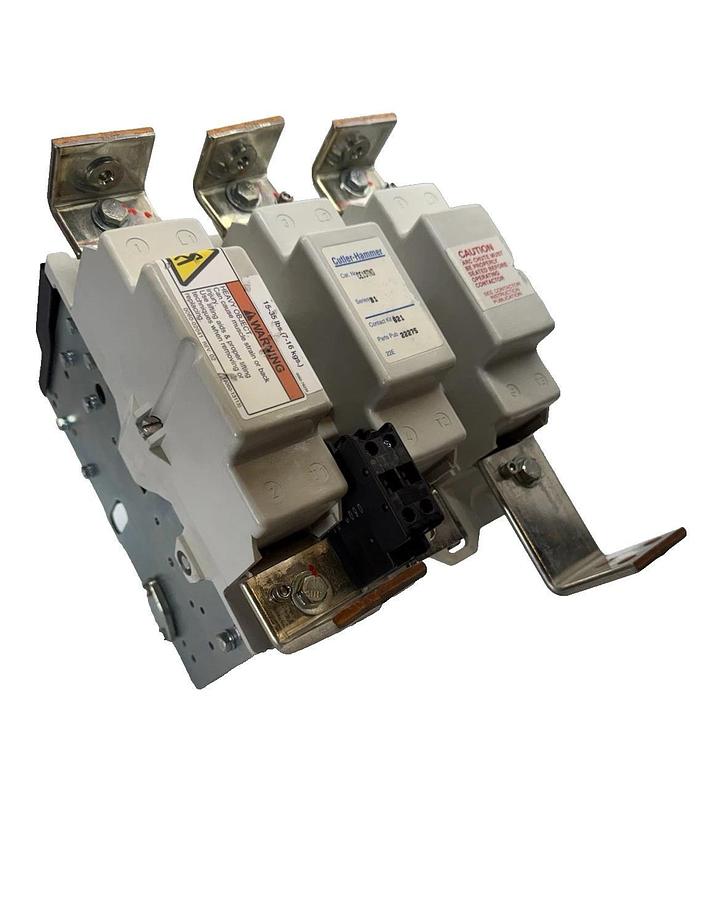 Cutler-Hammer CE15TN3 Series B1 Contactor 600V 24V coil 420A 420, 10-7050-3, New