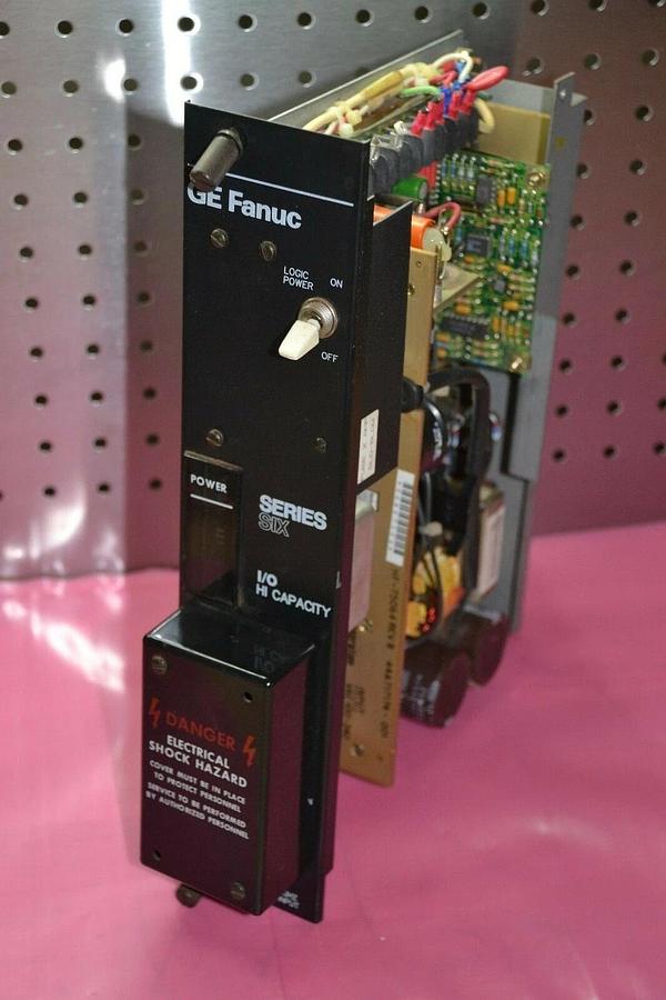 Used GE FANUC IC600 PM503K IC600PM503K SER 6 I/O HI CAPACITY POWER SUPPLY PROCESSOR
