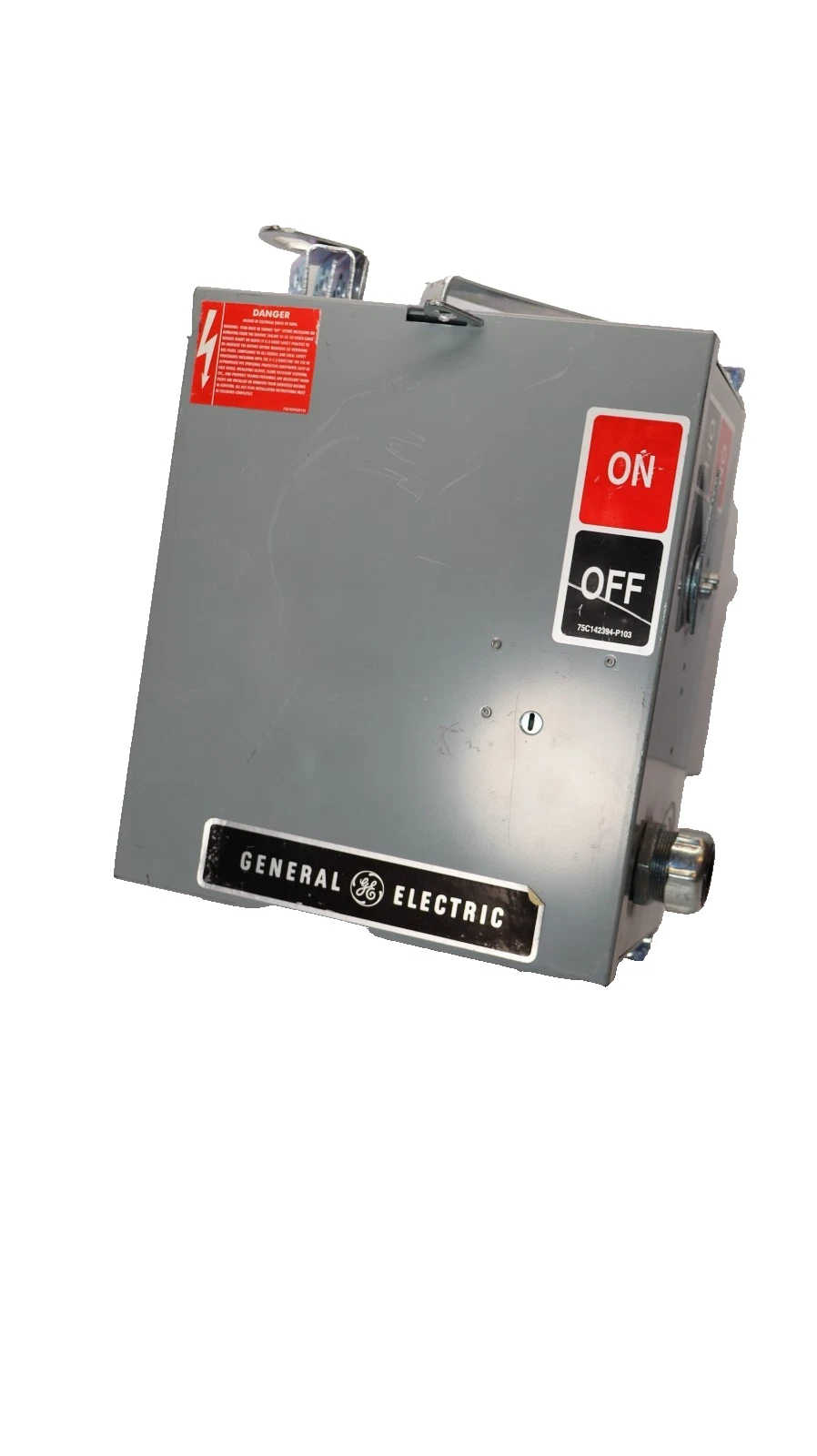 GE 60A 60 Amp Fusible Disconnect Safety Switch DH422R 240V 3P 4 Wire (New)