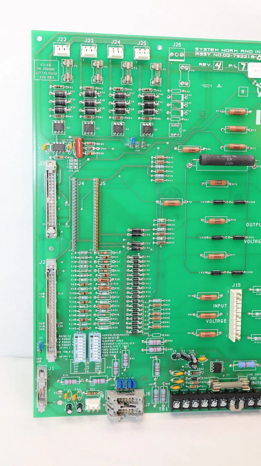 Used EMERSON / LIEBERT 02-792216-02 ,0279221602 System Norm and Interface Board