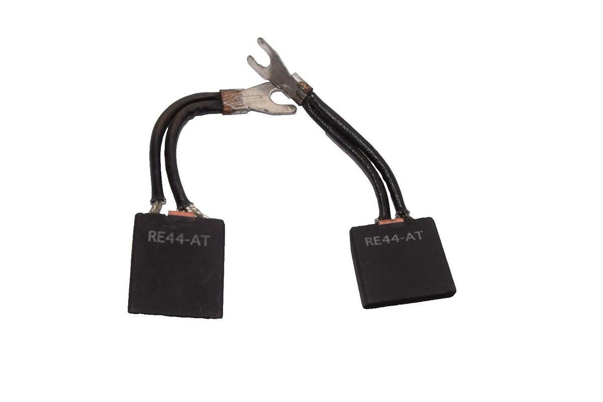 Reliance RE44-AT , 1-1/2" x 1-1/4" x 3/8" Carbon Motor Brush  (New - Lot of 2)