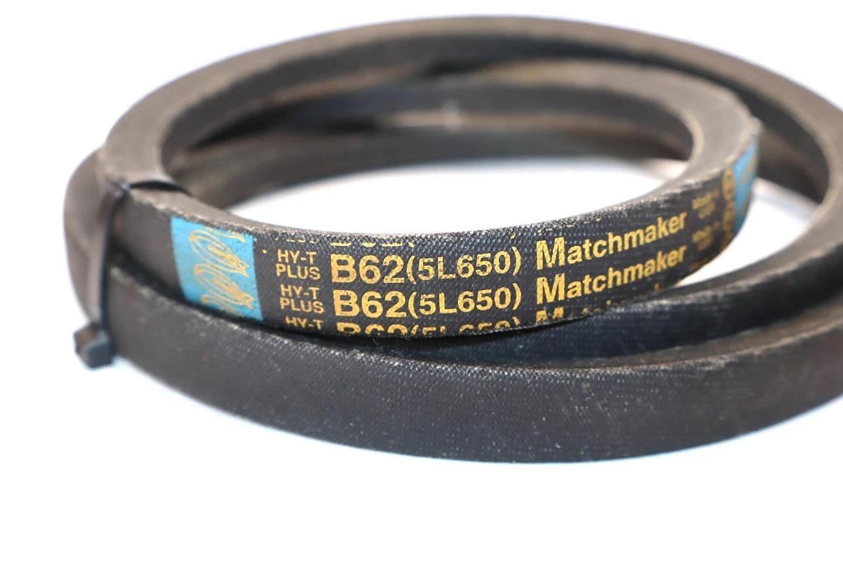 Goodyear B62 , B-62 , 5L650 HY-T Plus Matchmaker V-Belt USA (New)