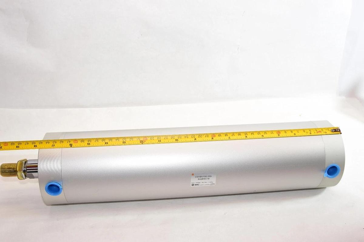 (NEW) SMC CG1BN100-330-XA28MC18 150psi Pneumatic Air Cylinder