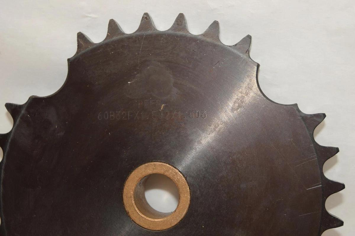 (NEW) PEER 60B32FX1.502/1.503 1" Bore 24 Teeth Sprocket