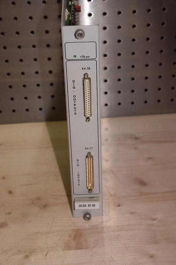 Used INDRAMAT  I/O MODULE  DEAB 02-00 DEAB0200