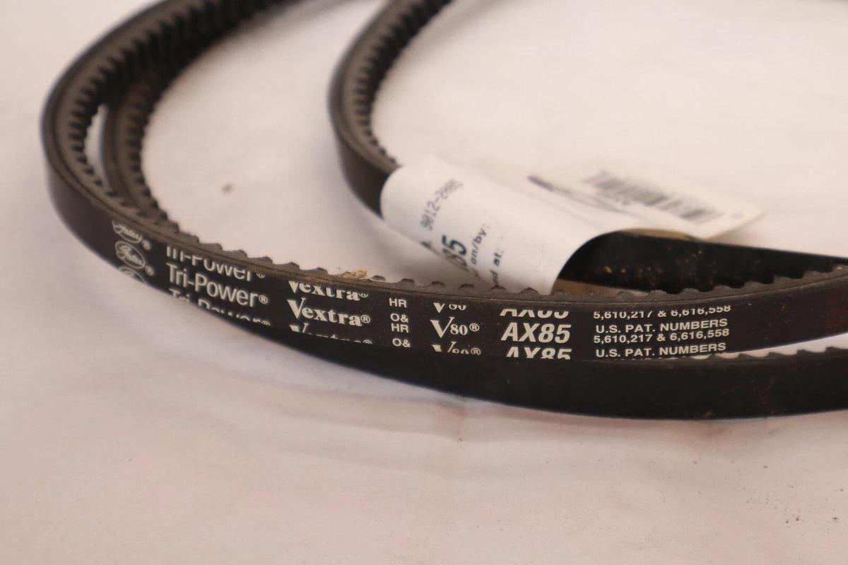 (NEW) GATES AX85 , 9012-2085 Tri-Power Vextra Cogged V-Belt USA