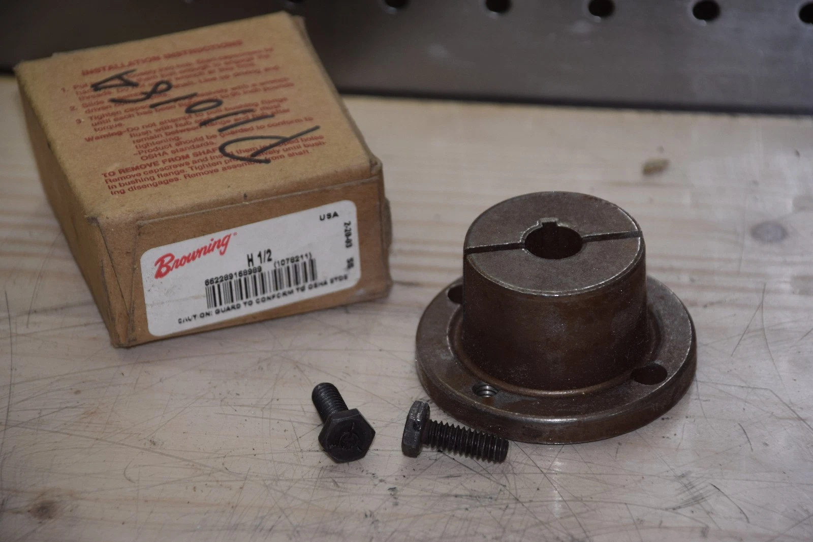 BROWNING H1/2 H 1/2 H-1/2 SPLIT TAPER BUSHING NEW