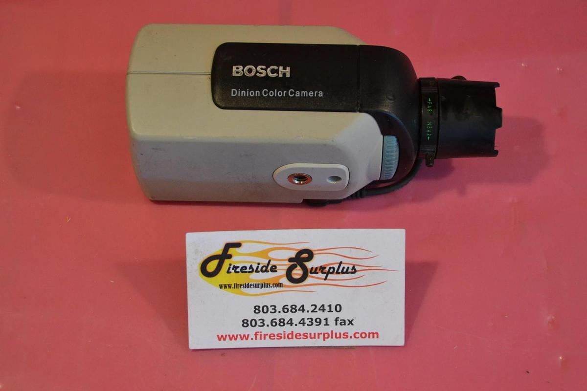 Used BOSCH DIGITAL COLOR CCD CCTV SECURITY CAMERA LTC0455/21 LTC0455 w/ Computar Lens
