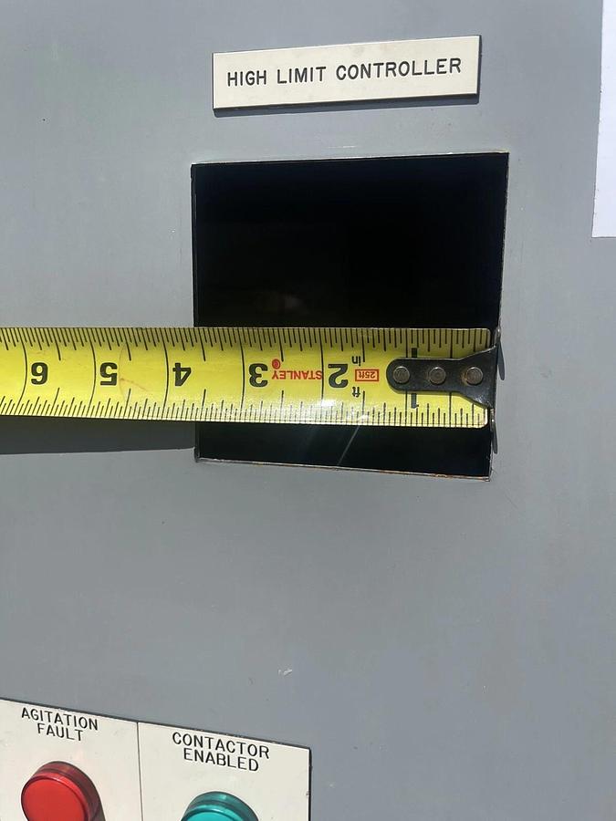 Used SCE-72XM2818 ENCLOSURE CABINET, Square D 30A disconnect switch 72"x 28"x 18"