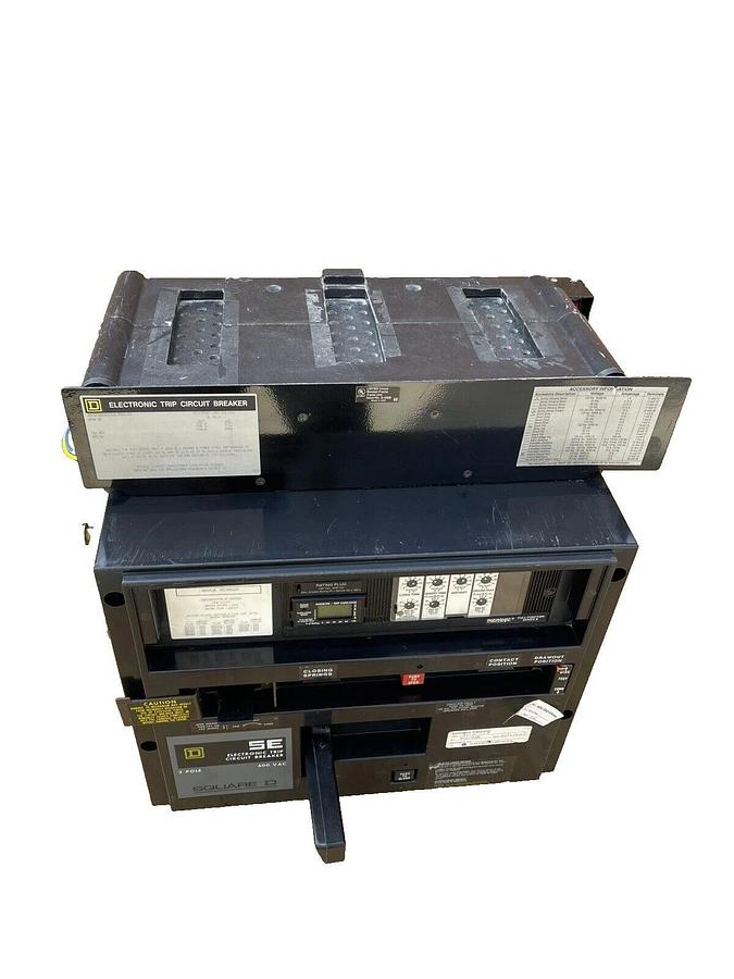 Refurbished Square D Electronic Trip Breaker SQD, SED361600LSGES1, 1600A-3P, SED, 3B, 1600 A