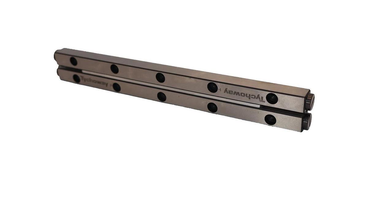 Tychoway 10" Linear Guide 6250 6-250 ES06 Cross Roller Guideway (New - Lot of 2)