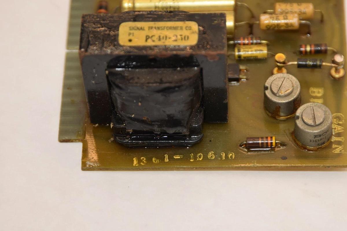 Used 1361-10610 Circuit Board With PC40-250 Signal Transformer Company Transformer