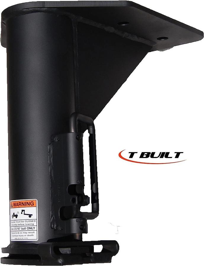 T-built 15" Fifth Wheel to Goose Neck Adapter with 7 3/4" Forward Offset ‎1500F