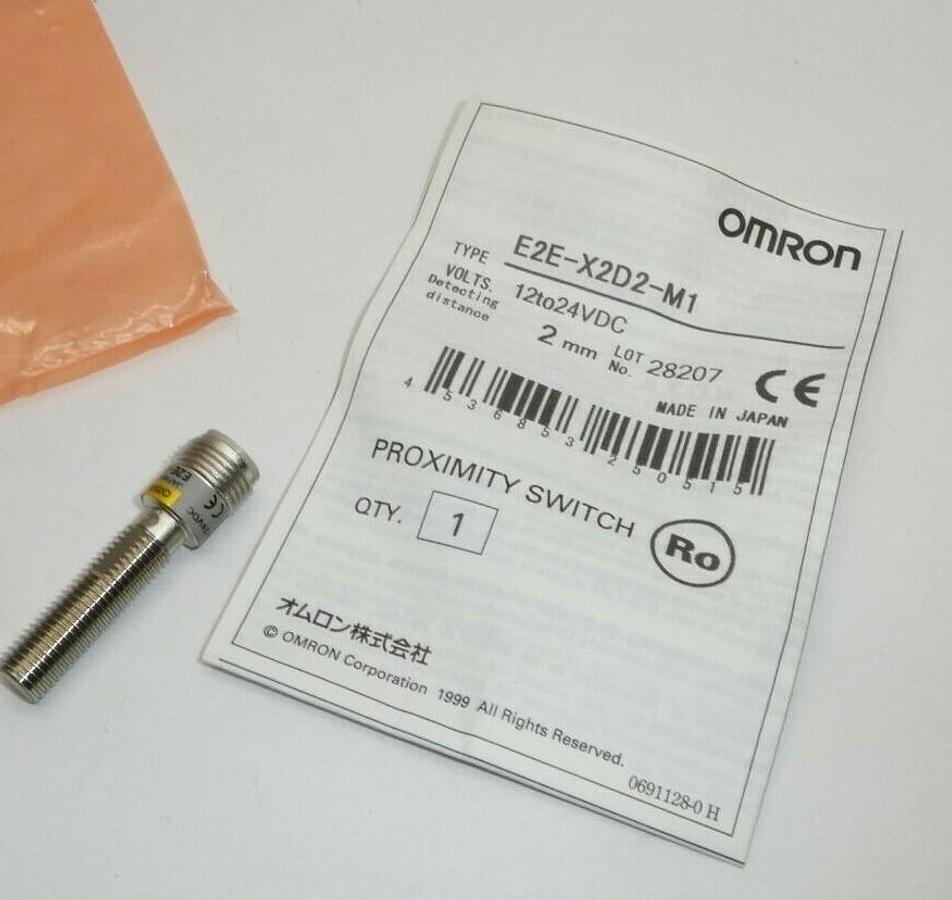 (NEW) OMRON E2E-X2D2-M1 12-24Vdc 2mm Proximity Sensor