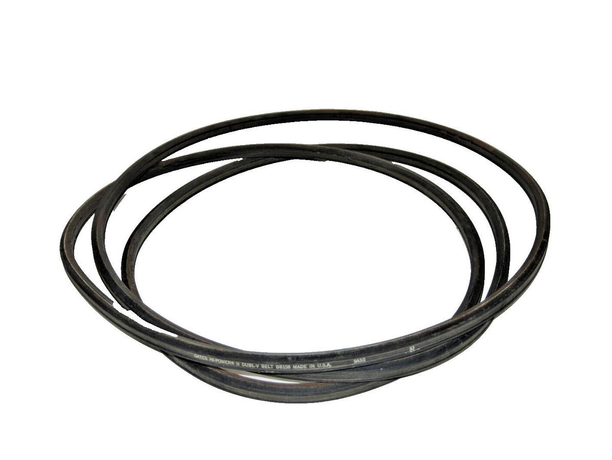Gates Belt Dubl V-Belt Double VBelt BB158 BB-158 USA (New)