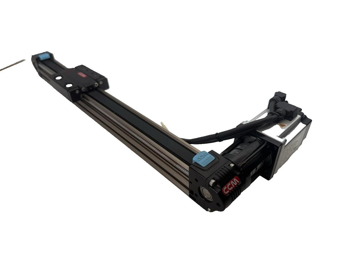 Used CCM SV-X2MH040A-N2LA 4" x 3" 14"  Slide Linear Actuator 400W