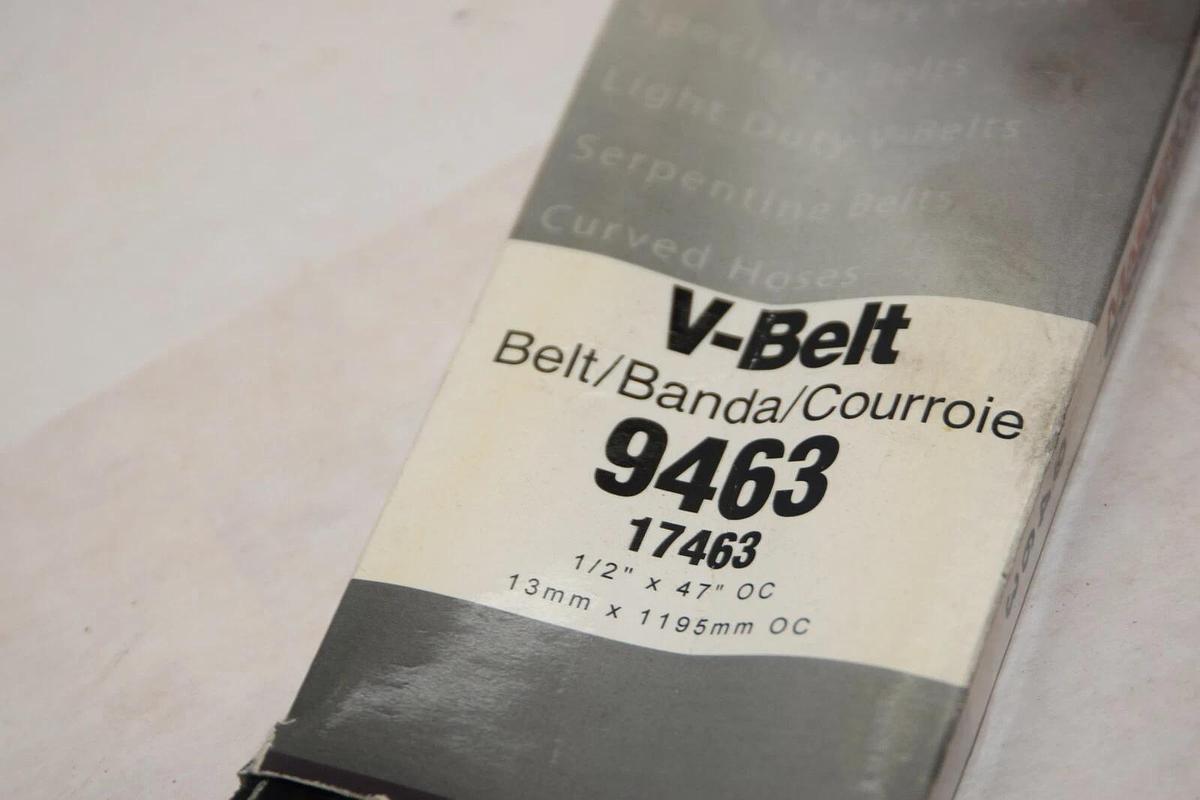 (NEW) MASTER PRO 17463 9463 0513MX Cogged V-Belt