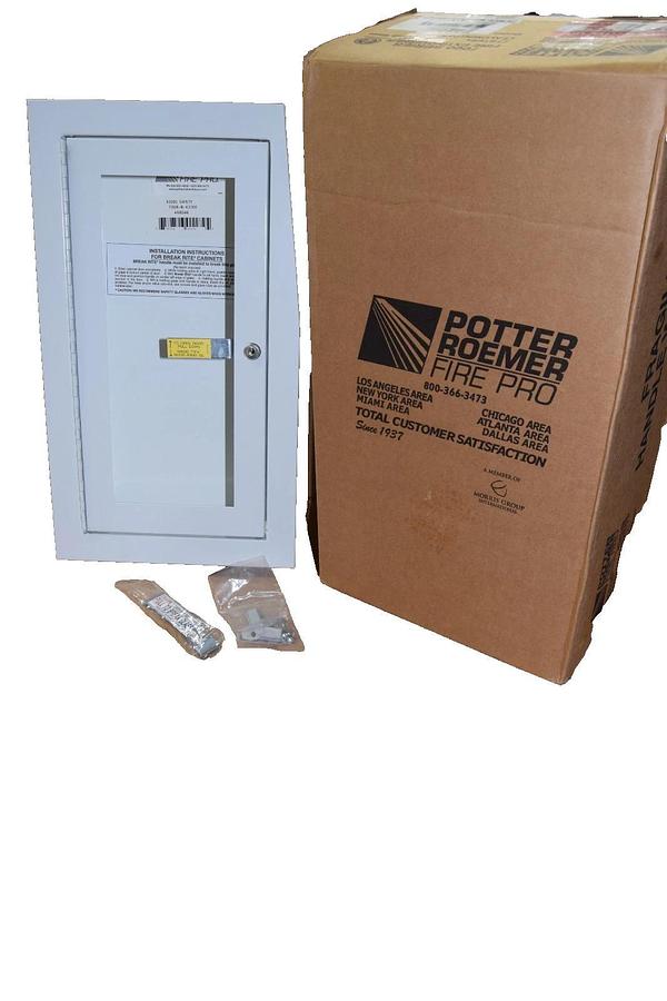 Potter Roemer 7008-B-KIDDE , 463046 White Kidde Safety Cabinet (New)