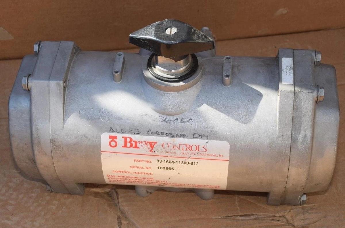Used Bray Actuator pneumatic actuator 93-1604-11300-912, Valve Actuator