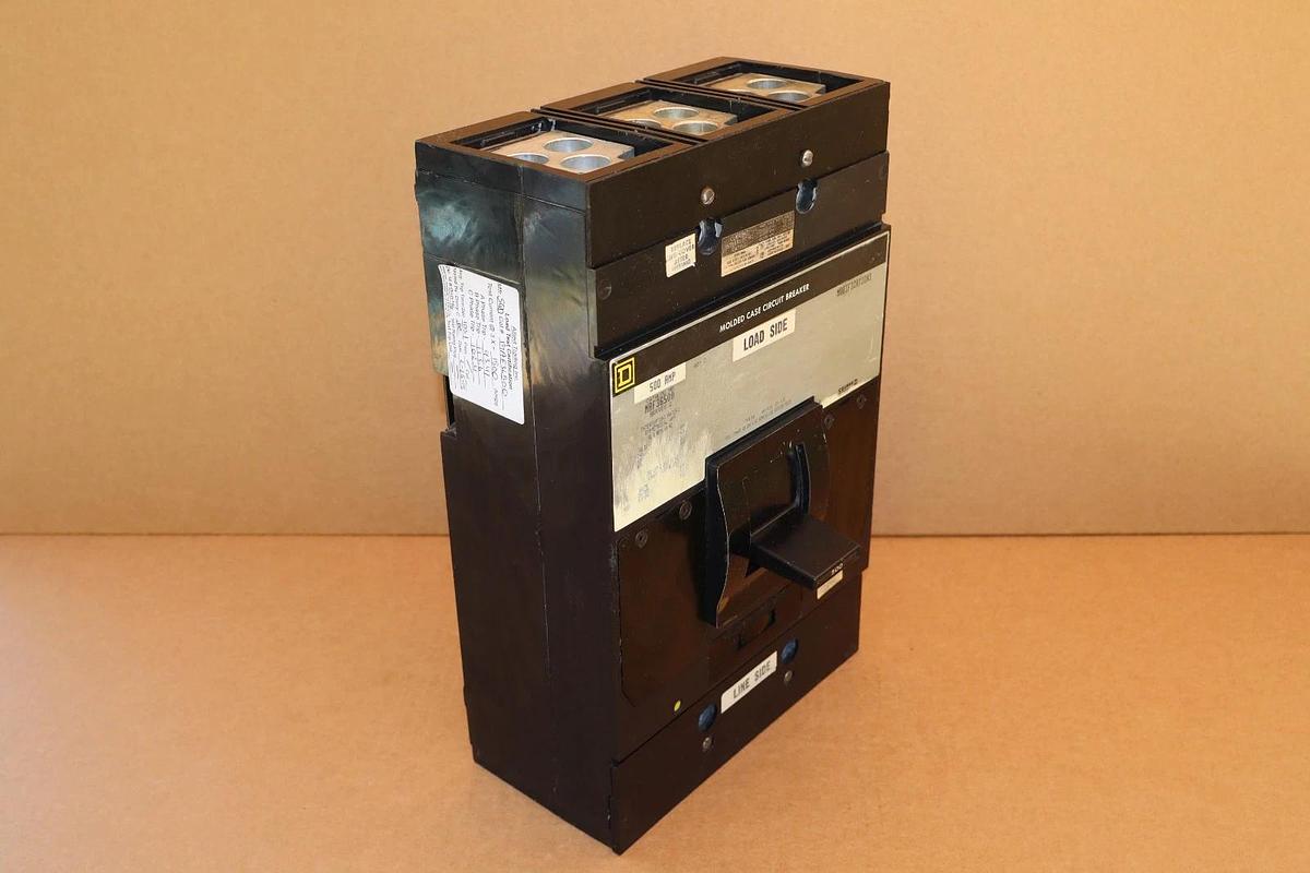 Square D Ciruit Breaker 500A MAF36500 3p 3ph 500 Amp 600v *Refurb*