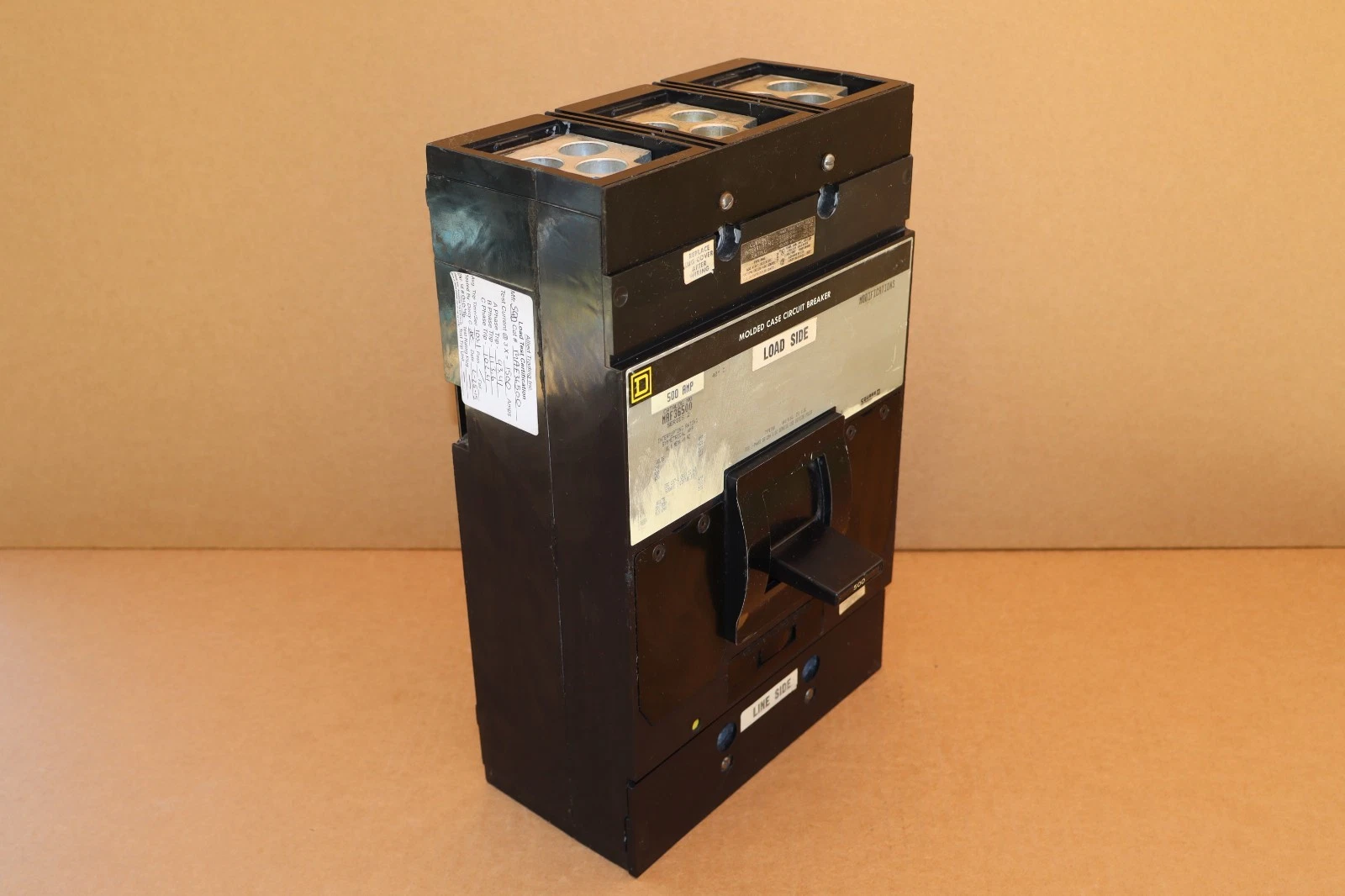 Square D Ciruit Breaker 400A MHL3640025DC1679 MHL360025DC1679 3p 3ph 600v REFURB