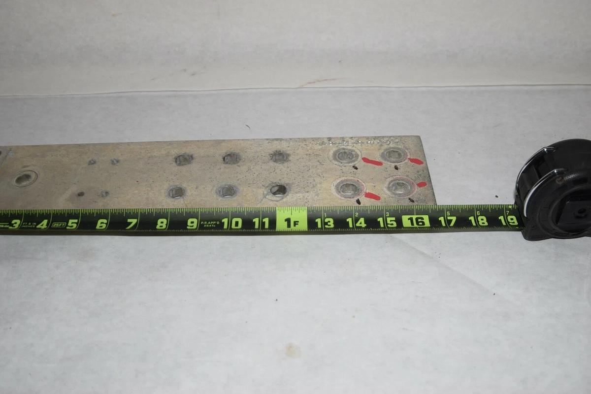 Used Buss Bar For Large Breaker 119200861 A00 RFR 7106 17" x 4" x 1/2"