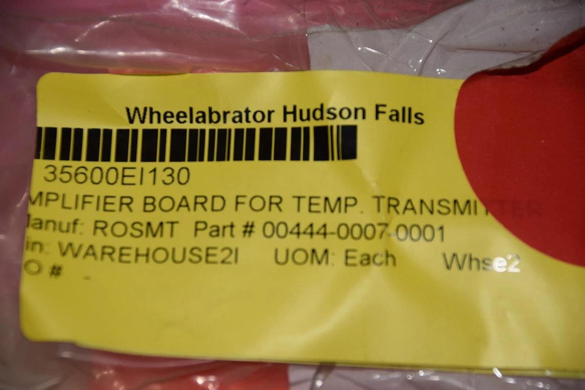 ROSEMOUNT 00444-0007-0001 AMPLIFIER BOARD FOR TEMPERATURE TRANSMITTER NEW