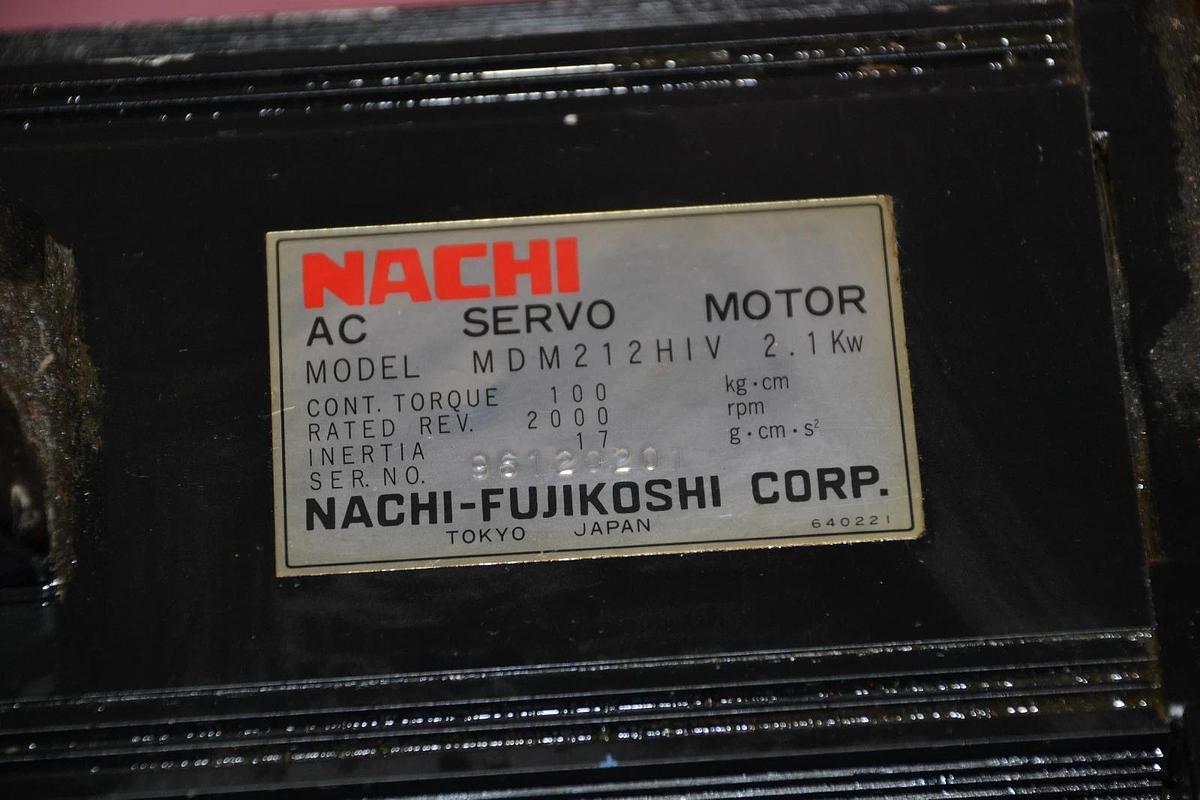 Used NACHI AC Servo Motor MDM212HIV  MDM212HIV 2.1 kw 2000rpm