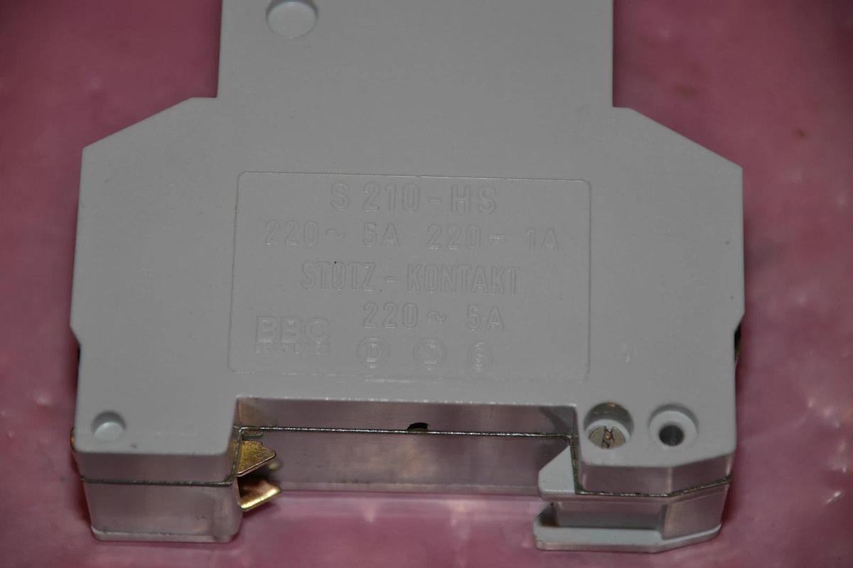 Used STOTZ BBC BROWN BOVERI S 211 K 1A S211K1A S-211-K-1A
