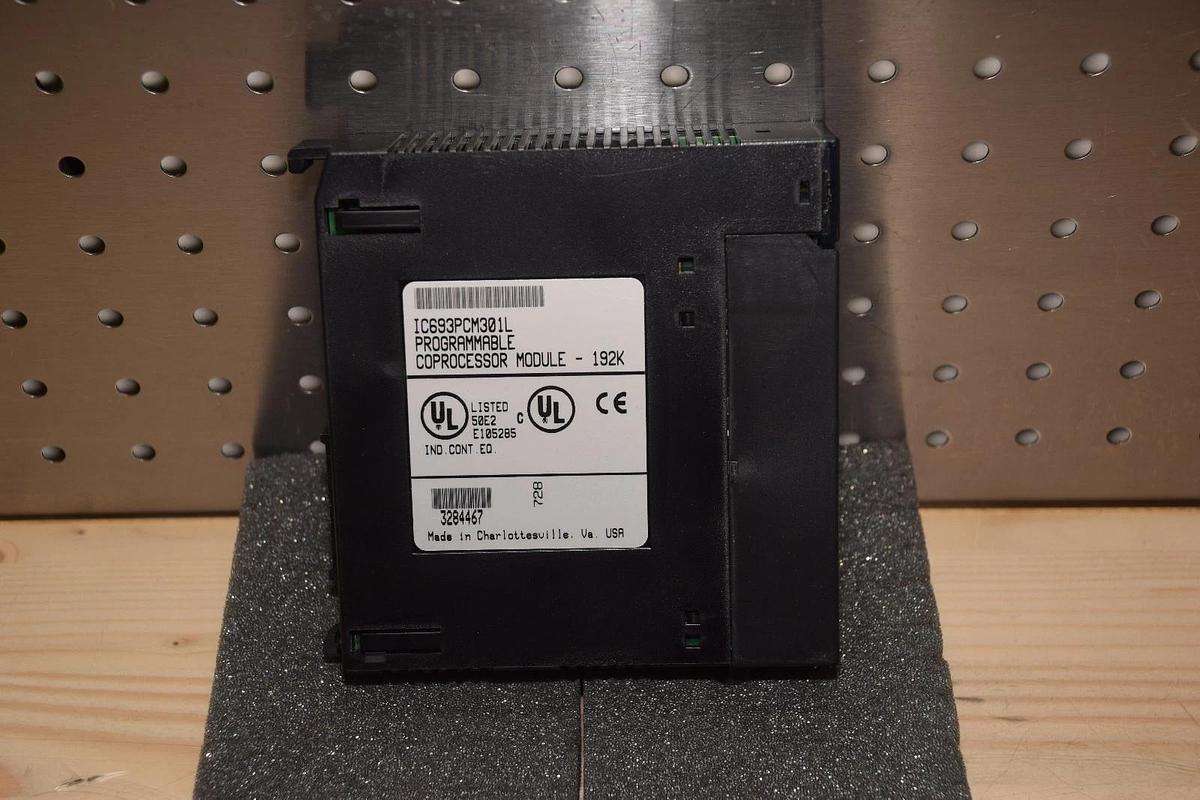 Used GE Fanuc IC693PCM301L  Programmable Coprocessor Module 192K