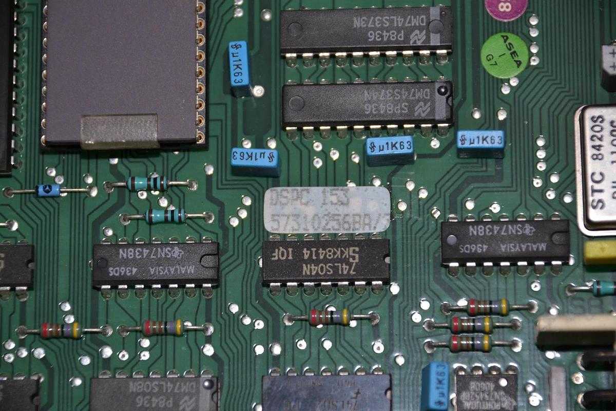 Used ABB ASEA CIRCUIT BOARD CARD DSPC 153 DSPC153 57310256BA/2 2668 180-113/5