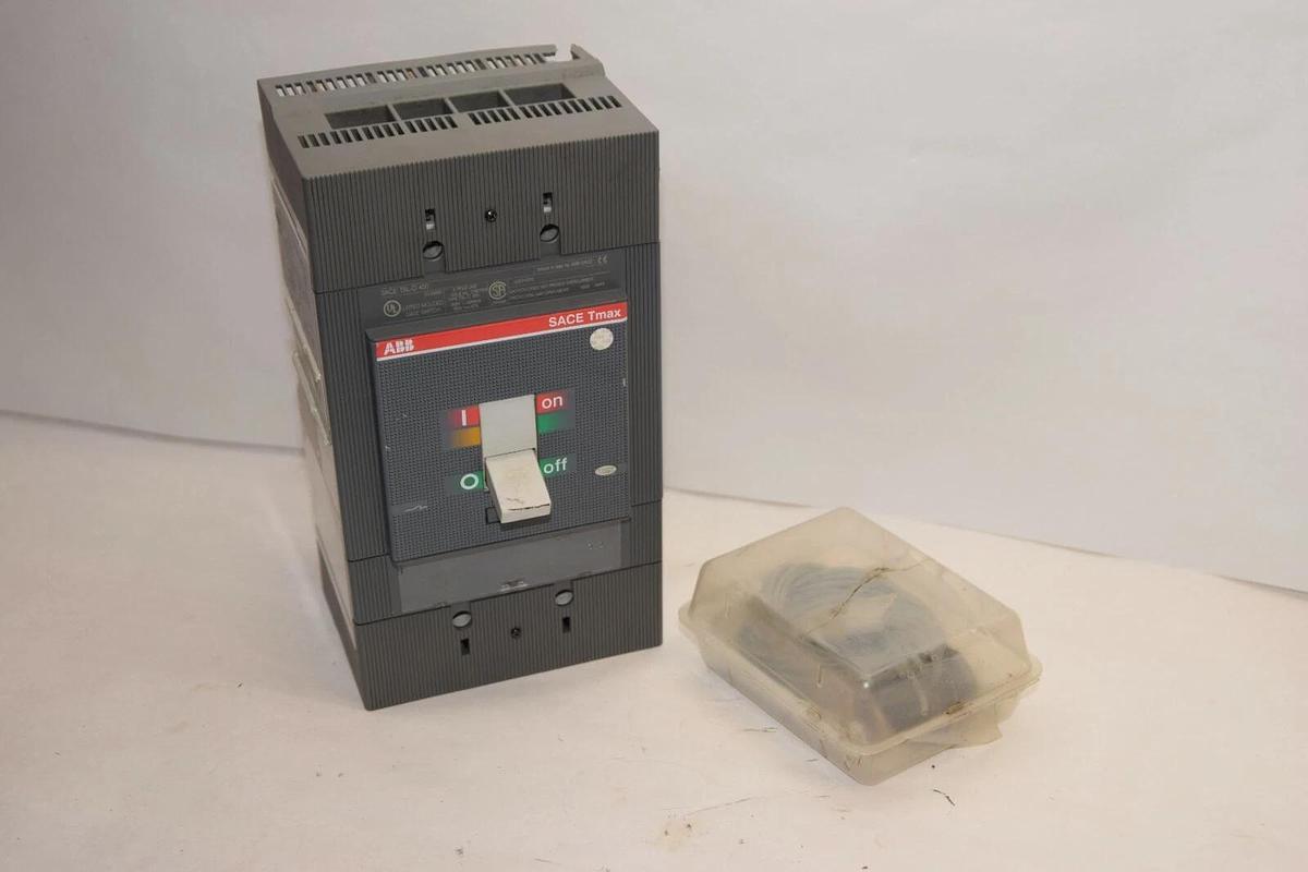 Used ABB SACE TMAX T5 L-D 400 T5L-D400 3P Circuit Breaker