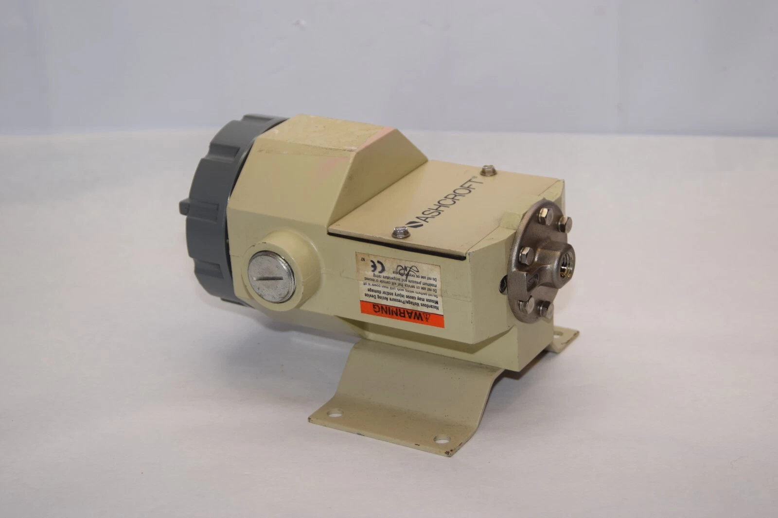 Used ASHCROFT PPDN7GGB25 XK3 15A 125/250/480Vac 30/500psi Pressure Sensor Switch