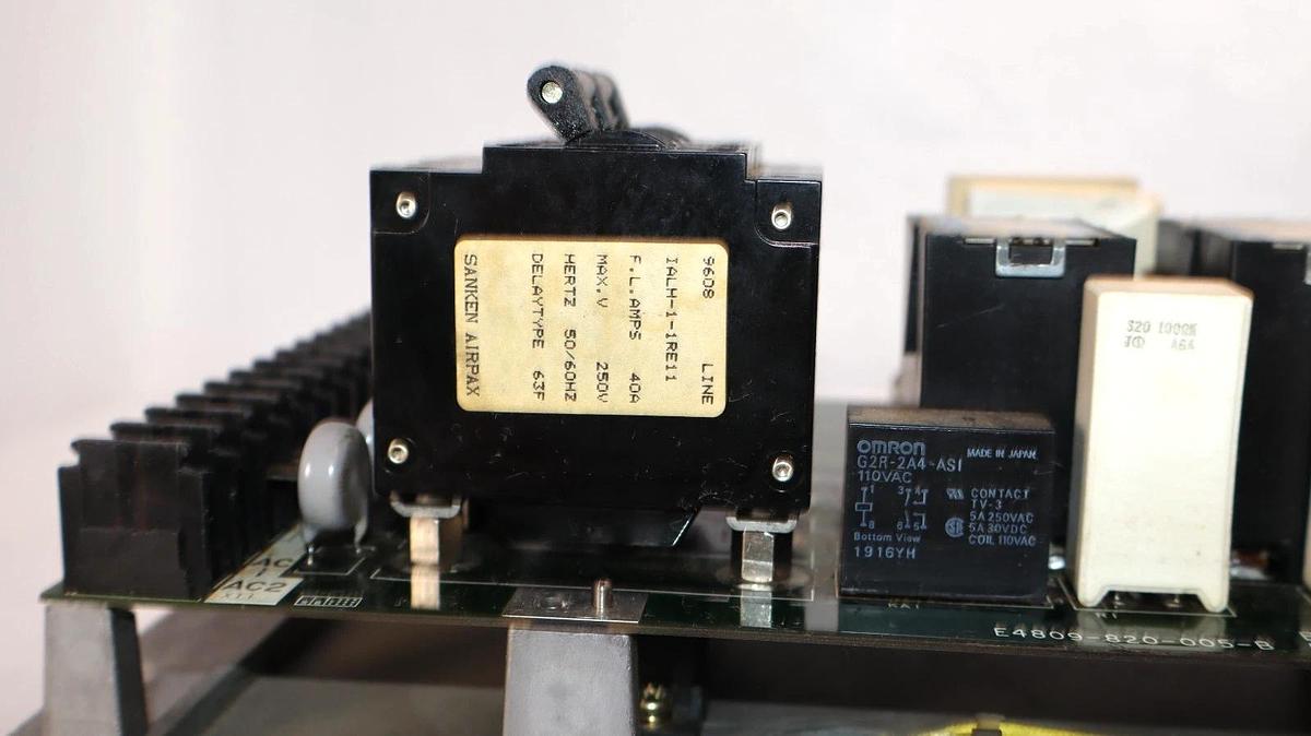 Used Okuma Corporation E4809-820-005-B BLII Power Board