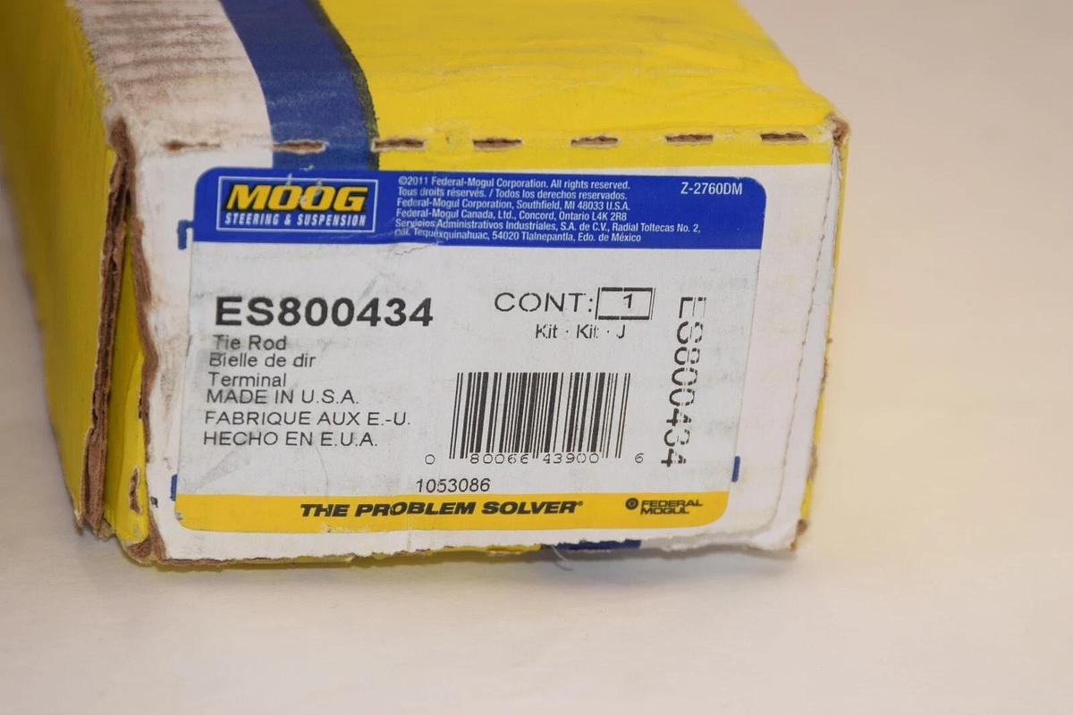 (NEW) MOOG ES800434 Steering Tie Rod End