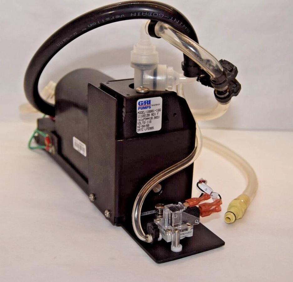 Used GRI Pump Siemens Waste Pump Assy 16001-166 11122139 10457810 734295.502 115v