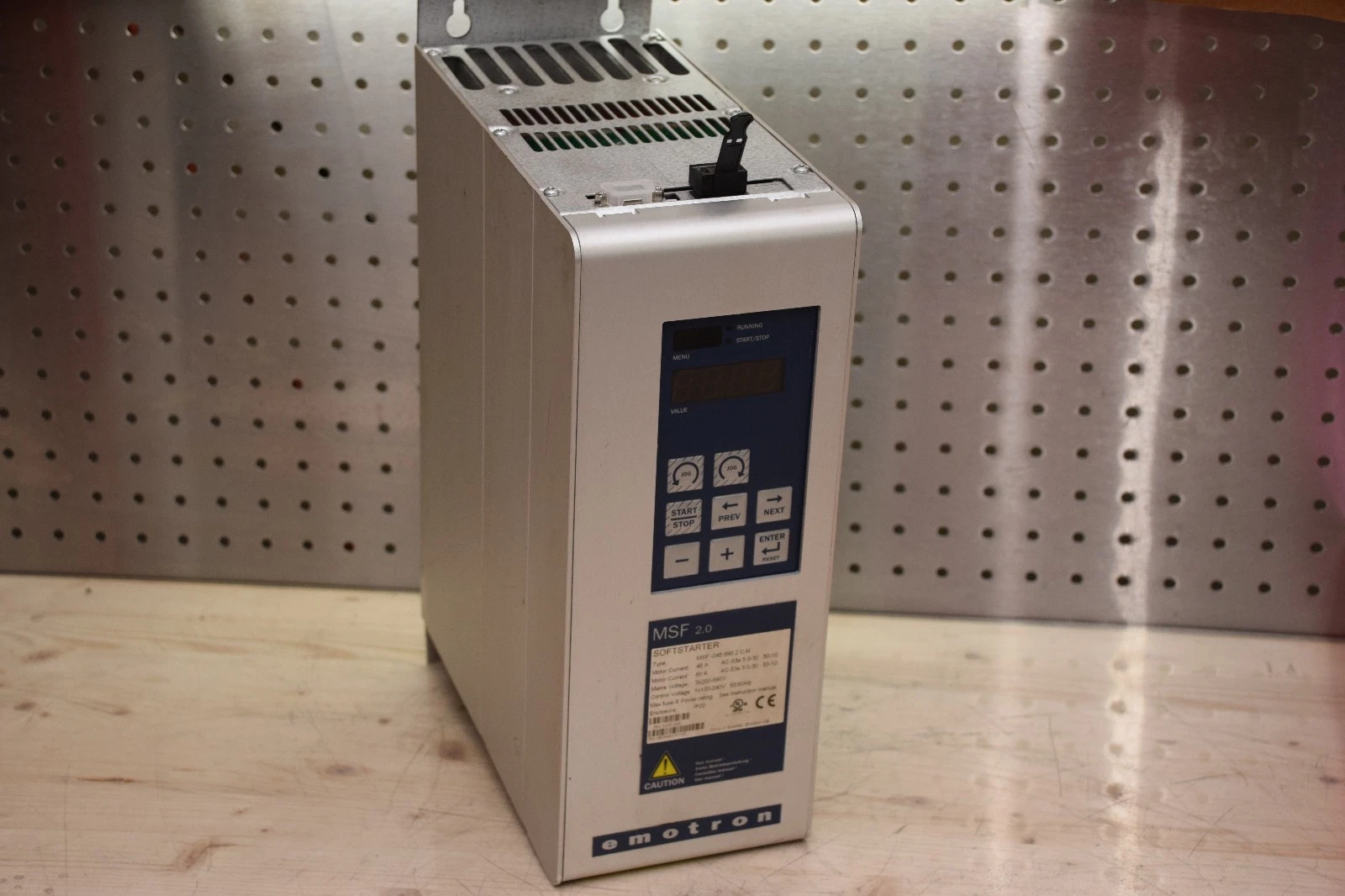 Used EMOTRON MSF045 MSF-045 690 2 C-N MSF 2.0 SOFTSTARTER DRIVE MSF-0456902C-N