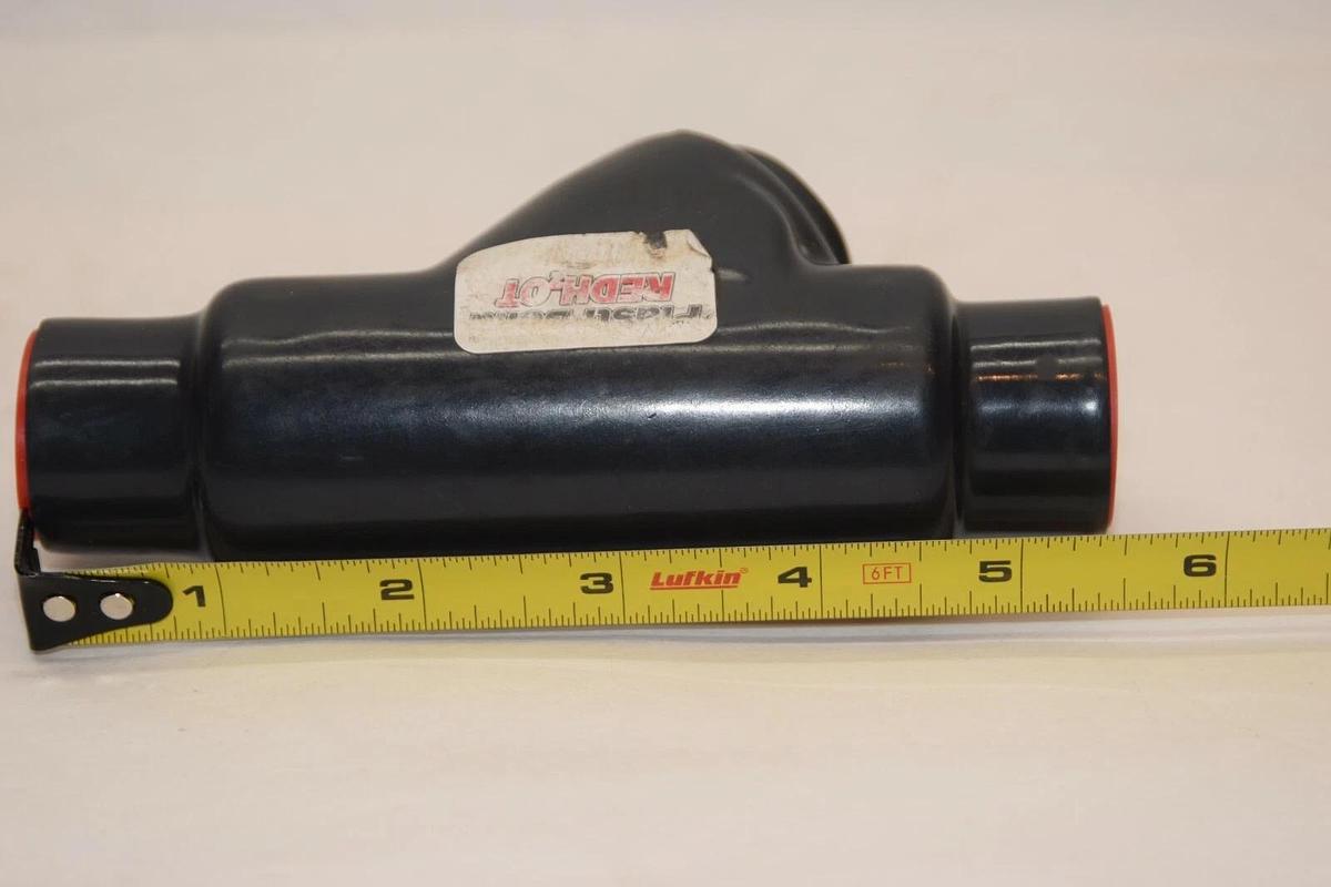 (NEW) PLASTI-BOND Red H2OT 3/4" Coated Conduit Body Sealing Fitting