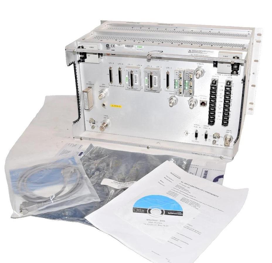 Symmetricom Synchronization Supply Unit Rack Chassis SSU-2000 SSU2000 NEW