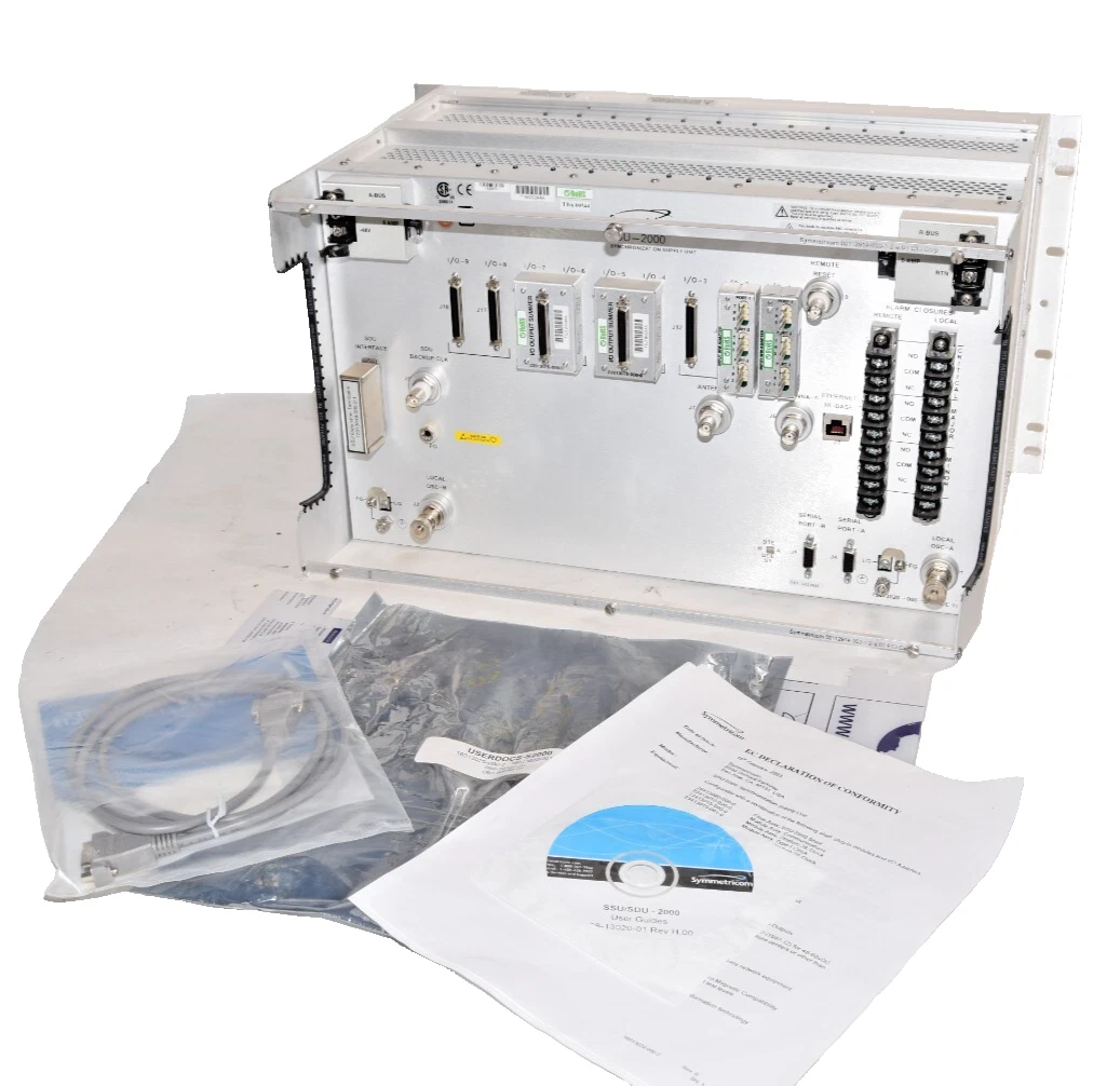 Symmetricom Synchronization Supply Unit Rack Chassis SSU-2000 SSU2000 NEW