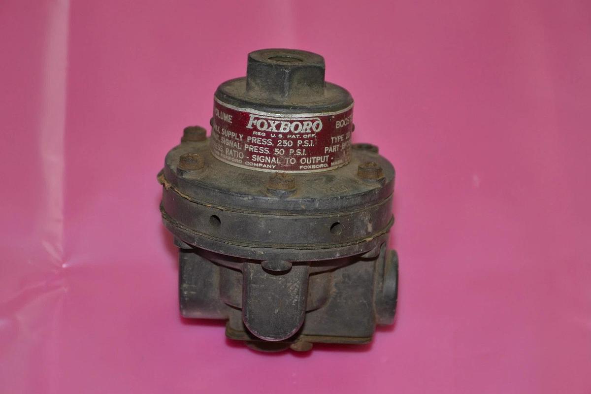 Used FOXBORO BOOSTER TYPE 20 250 PSI B102RN
