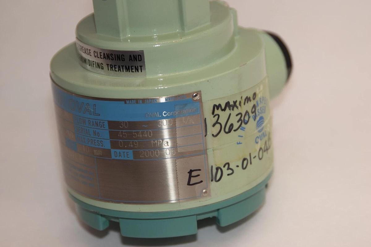 (NEW) ULTRA OVAL LCP45V3-999-J0 10mm 0.49MPa Stainless S/S Flow Meter
