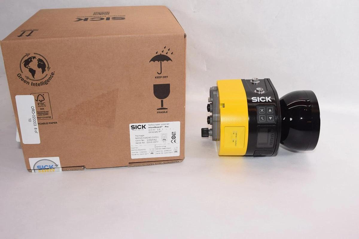 SICK MICS3-CBAZ40IZ1P01 MicroScan3 Pro Safety Laser Scanner (New)